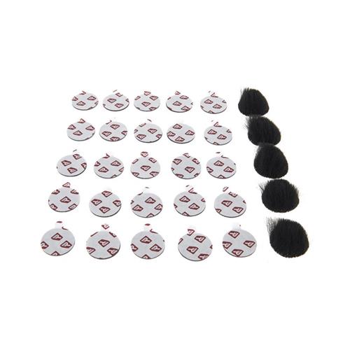 Pack de adhesivos para microfono OVERCOVERS ADV. NEGRO