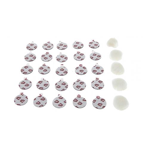 Pack de adhesivos para microfono OVERCOVERS ADV. BLANCO