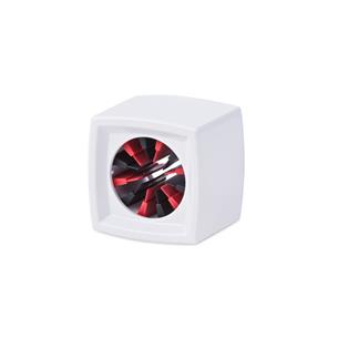 Cubo cuadrado para microfono blanco 107307