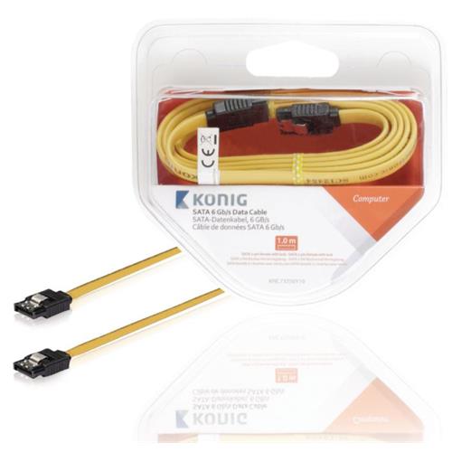 Cable SATA 6 Gb/s de SATA de 7p 1mts Konig