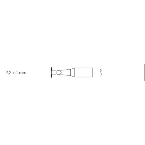 Cartucho Advanced cincel C245-407 2,2x1mm JBC