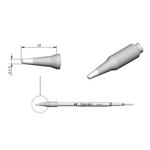 Cartucho Advanced biselado C245-905 1,5mm JBC