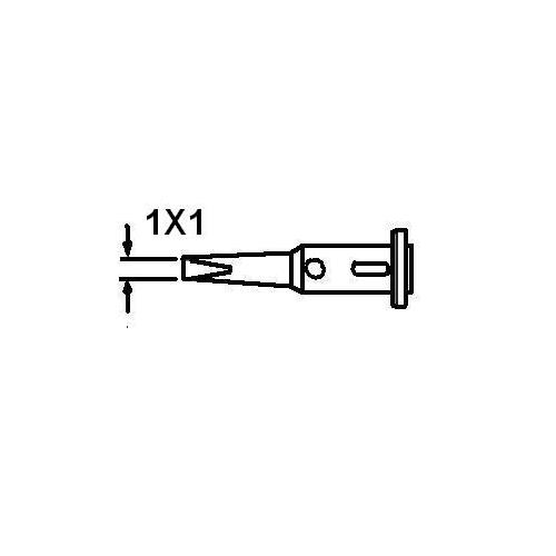 Punta soldador a gas Classic DF 1.0 1mm JBC