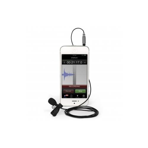 Micrófono de solapa para iOS y smartphones SMARTLAV+ Micrófono de solapa para iOS y smartphones SMARTLAV+