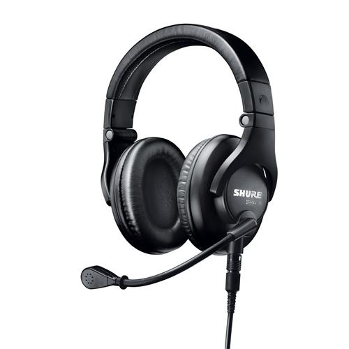 Microfono de diadema con doble auricular para bradcast BRH440M-LC