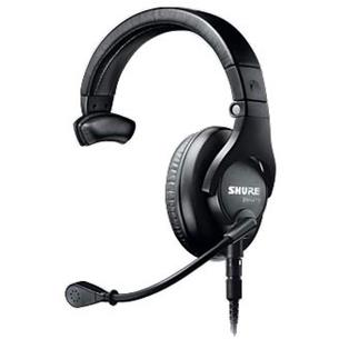 Microfono de diadema con auricular para broadcast BRH441M