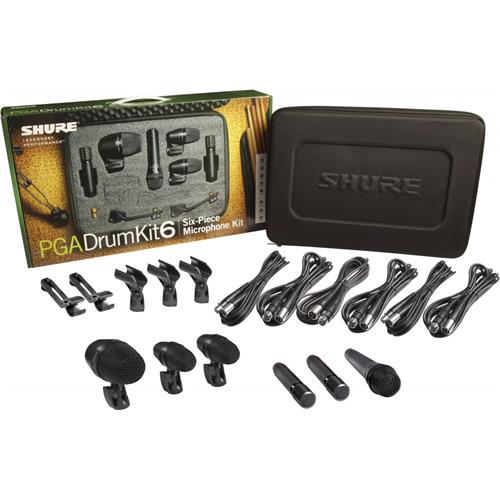 Kit demicrofonos para bateria PGADRUMKIT6 Kit demicrofonos para bateria PGADRUMKIT6