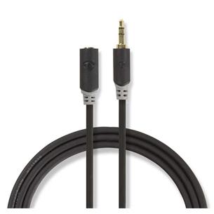 Cable audio Jack 3,5 estereo macho hembra 2m Nedis 2