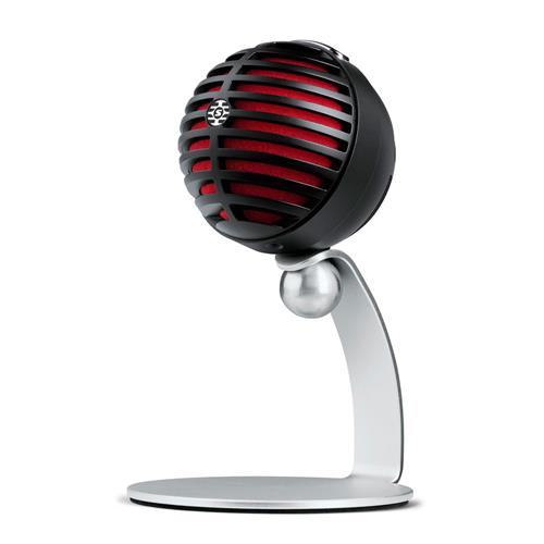 Microfono digital de condensador acabado negro MV5/A-B-LTG