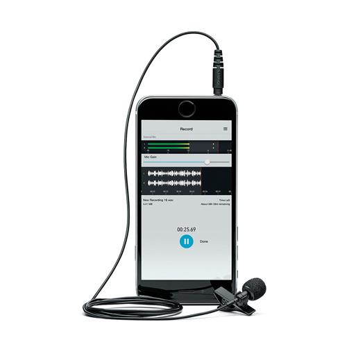 Microfono lavalier con conector para movil/tablet MVL-3.5MM Microfono lavalier con conector para movil/tablet MVL-3.5MM