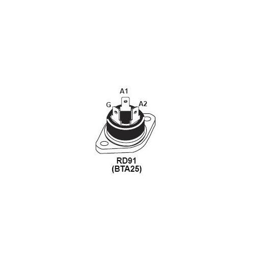 Triac BTA25-600B 600V 25A RD-91