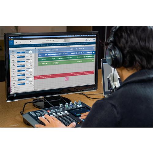 Mezclador interfaz de audio TASCAM MIXCAST 4