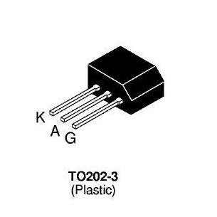 Tiristor X0402DE 400V 4A TO-202