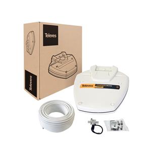 Antena Terrestre CAMPNOVA BOSS FM/BIII/UHF (C5-12/21-48) G -2/20/30dBi Televes 2