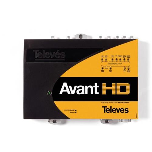 Amplificador programable serie Avant 7e/2s Televes