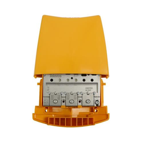 Amplificador de Mastil 3e/1s EasyF: FM-BIII/DAB-UHF[dc] Televes