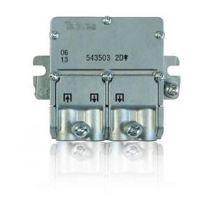 Mini-Repartidor 5...2400MHz EasyF 2D 4,3/4dB Interior Televes