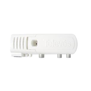 Amplificador de Vivienda 1e/2s CEI: 47...694MHz G 22dB Televes