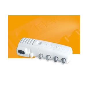 Amplificador de Vivienda 1e/(2s+TV) F 5..30/47..862/950..2150MHz Televes