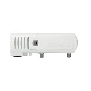 Amplificador de Vivienda 1e/1s F: 5..65/88..1006MHz G -1/35dB Televes
