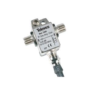 Inyector de Corriente 10...2150MHz 1...24Vdc-1,5A Televes
