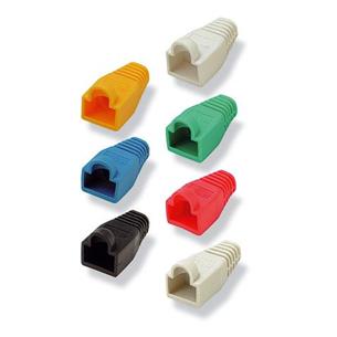 Capuchon para conector RJ45 amarillo