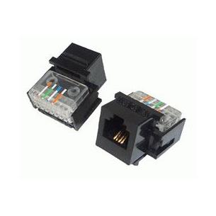 Conector RJ45 hembra UTP para panel