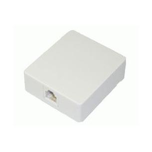 Roseta telefono 6P/4C RJ11 conex.lateral