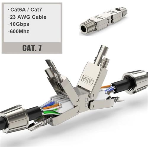 Empalme RJ45 Cat.7A conexion rapida ETI