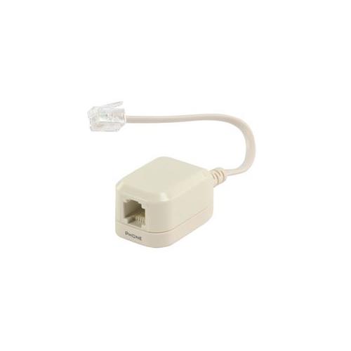 Microfiltro ADSL (unidad) con 10 cm cable
