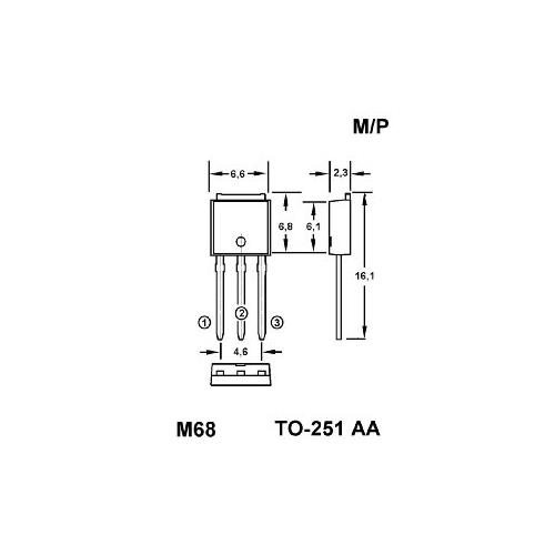 Transistor 2SC5707E NPN 50V 8A 15W TO-251