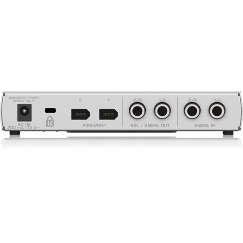 Interfaz de audio Fire Wire F-Control Audio FCA202