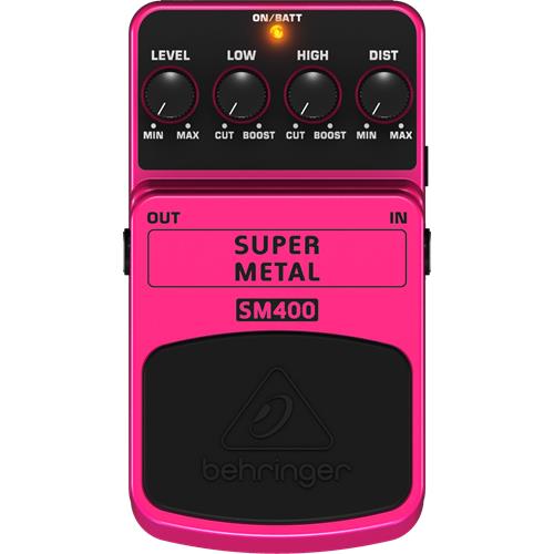 Pedal de efectos Super Metal SM400