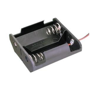 Portapila 2 x R20 con cable conexion
