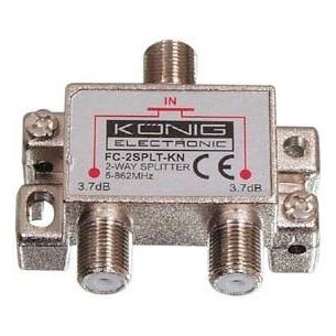 Repartidor 1 entrada 2 salidas 5-1000 mhz