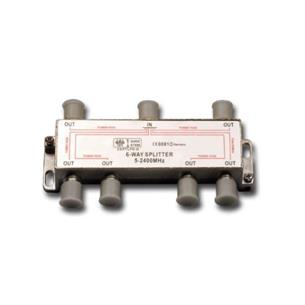 Repartidor 1 entrada 6 salidas 5-2450 mhz