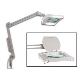 Lampara flexo con lupa y doble fluorecente Velleman