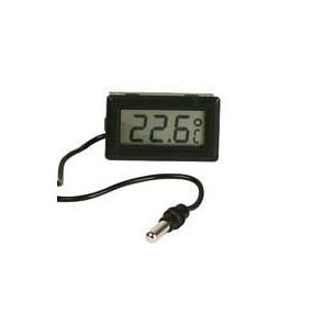 Termometro digital empotrable, blanco