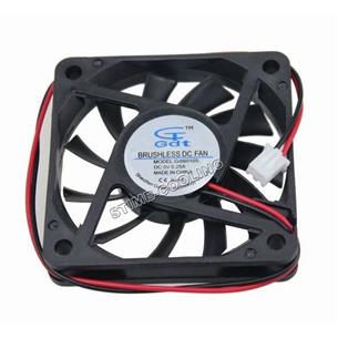 Ventilador 60x60x10 5Vdc casquillo 2 hilos con conector