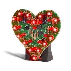Kit de montaje corazon con leds MK101
