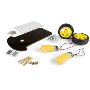 Juego de robotica chasis motor 2 ruedas