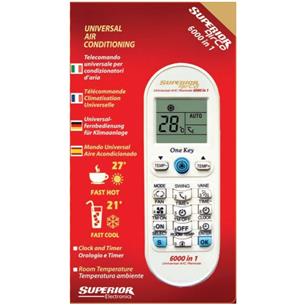Telemando universal aire acondicionado 6000n1