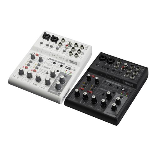 Mezclador audio 6 canales interface USB color negro AG06 MK2