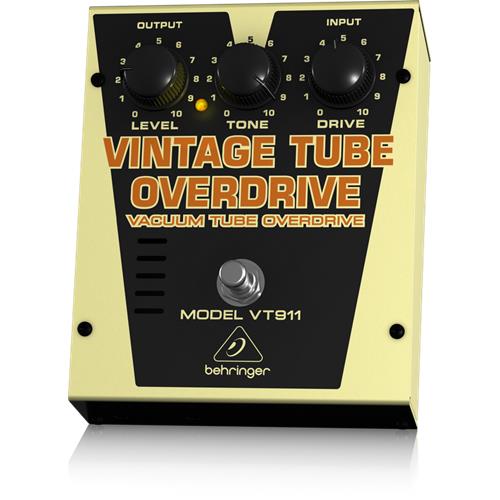 Pedal de efectos Vintage Tube Overdrive VT911