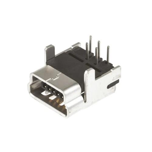 Conector USB mini hembra 5 pines PCB