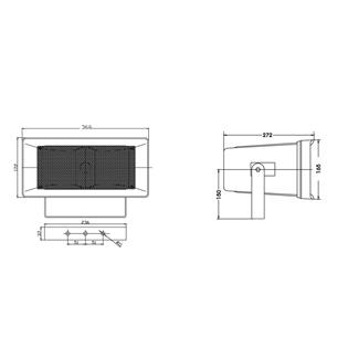 Altavoz exponencial  WHS 45 S 2