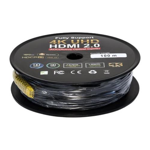 Cable HDMI fibra optica 4K 30m EQ-115030
