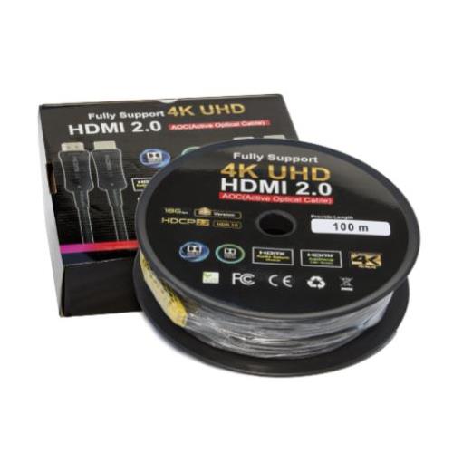 Cable HDMI fibra optica 4K 30m EQ-115030