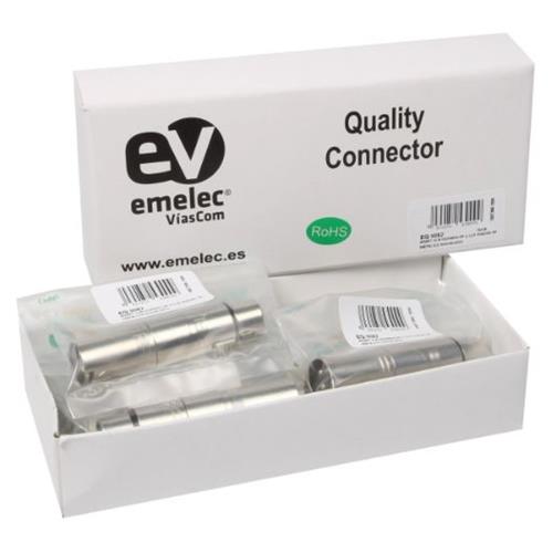 Adaptador XLR hembra 5P a XLR macho 3P EQ9082