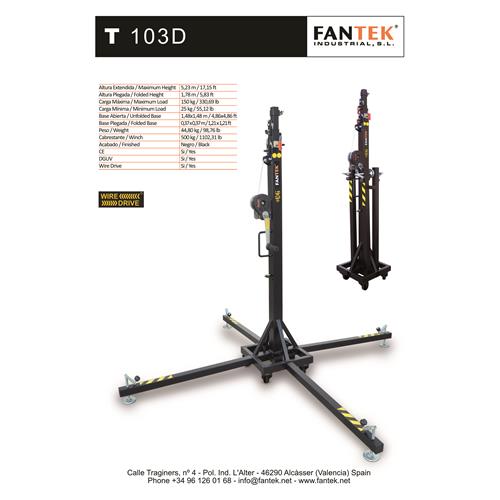 Torre elevadora de carga superior T 103